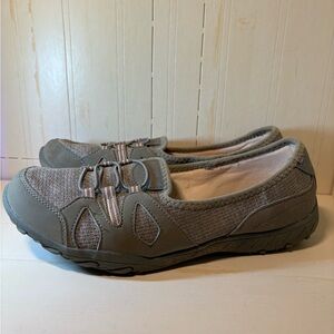 Women's Casual Slip-On Shoes - Gray